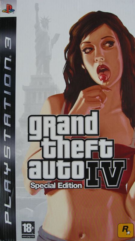 Grand Theft Auto IV box art for Playstation 3